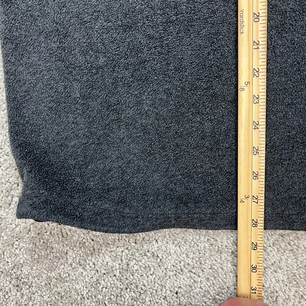 Woolrich‎ Jacket Mens Large Charcoal Gray Heathered Long Sleeve Full Zip Fleece